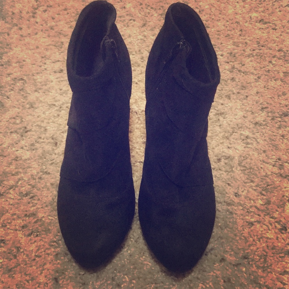Heeled ankle boots